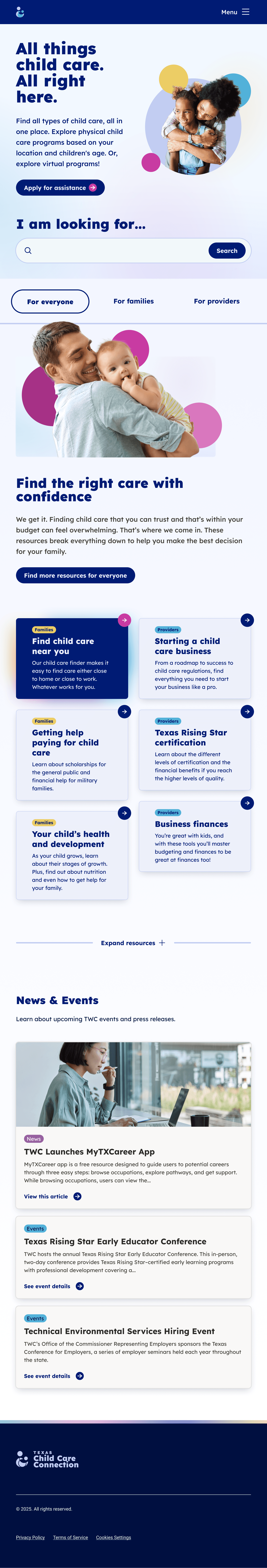 Texas Childcare Connections (Tx3C) — The Response (1)